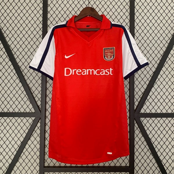 Tailandia Camiseta Arsenal 1ª Retro 2001 2002